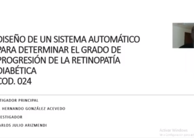Hernando González A. Diseño de un sistema automático para determinar el grado de progresión de la retinopatía diabética