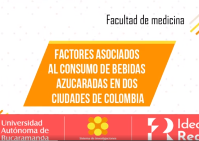 Laura M. Pinto C. Daniela Ramírez H. Luis E. Ariza A. Factores asociados al consumo de bebidas azucaradas en escolares de dos ciudades de Colombia.