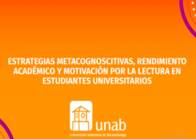 Mónica T. Molina G. Estrategias metacognoscitivas, rendimiento académico y motivación por la lectura en estudiantes universitarios.