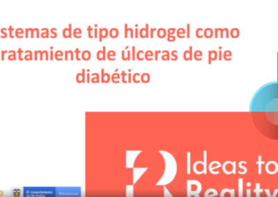 Jhair E. Ávila Q. Angie V. Pinzón M. Desarrollo de una matriz polimérica para la aplicación de derivados acelulares provenientes de células madre mesenquimales como potencial tratamiento para úlceras cutáneas crónicas: modelo pre-clínico en diabetes tipo 1 joven inv.