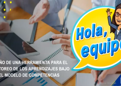 Nydia M. Reyes M. Diseño de una herramienta para el monitoreo de los aprendizajes bajo el modelo de competencias.
